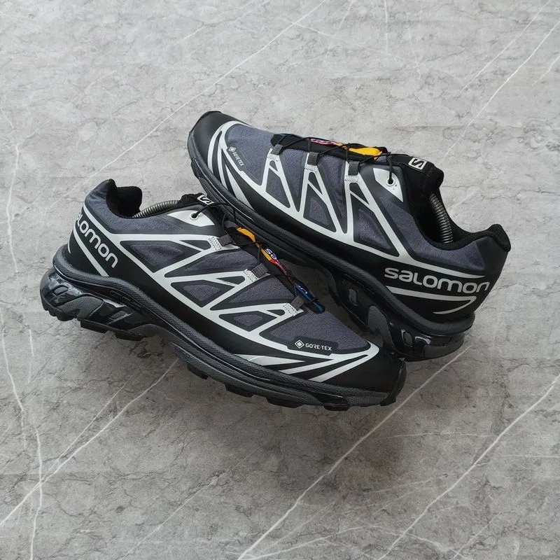 Salomon Gorpcore Sportswear Sneakers Pria white black photo 1