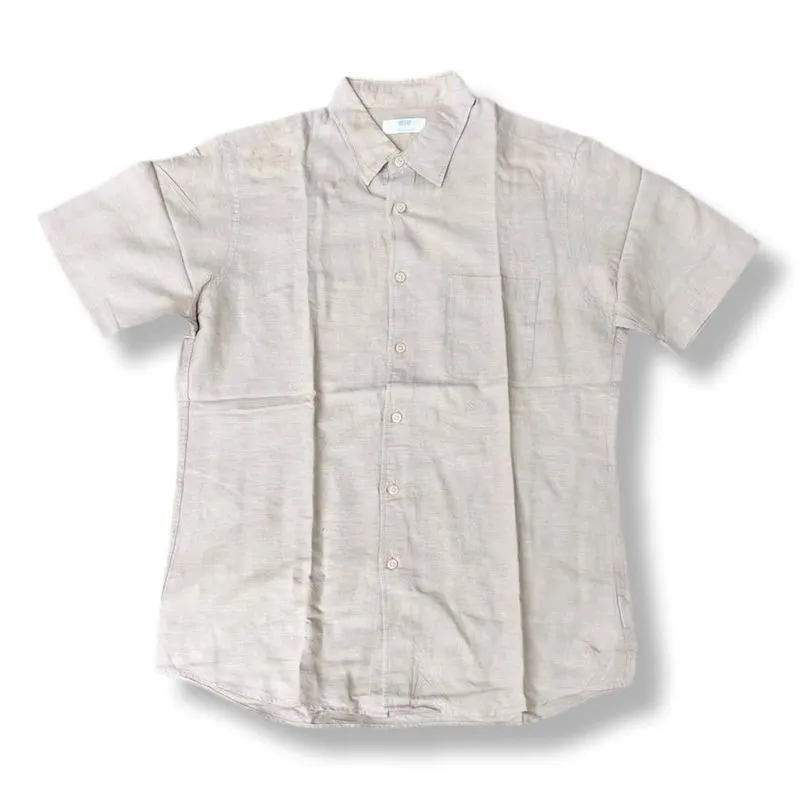 UNIQLO LINEN SHIRT | KEMEJA | MNZA photo 1