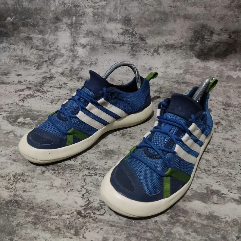 Adidas Sportswear Casual shoe Pria white blue photo 1