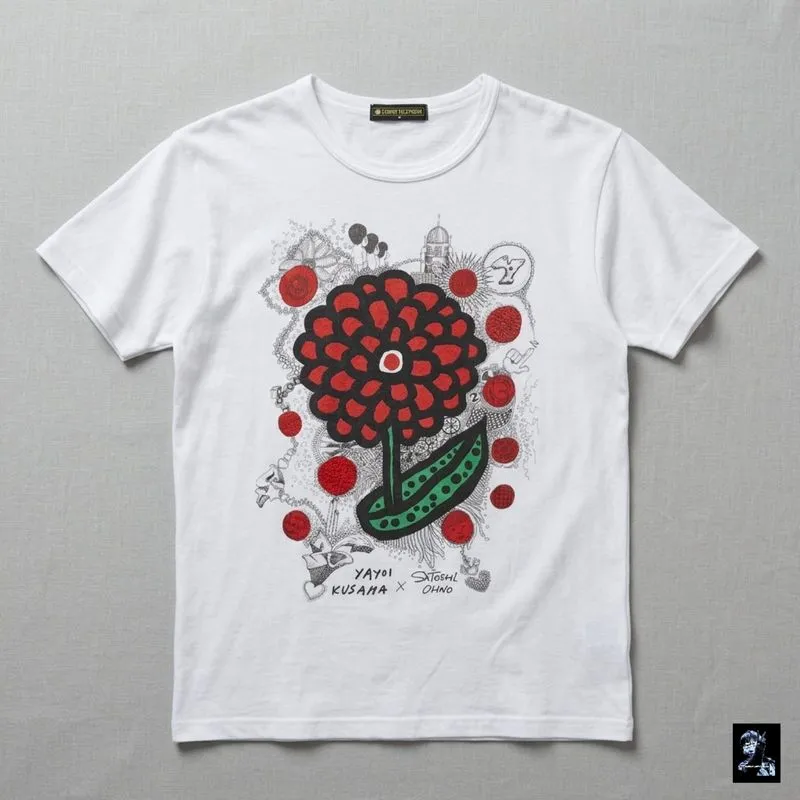 Kaoa Art 24HourTv X Yayoi Kusama Atasan lengan pendek Wanita photo 1
