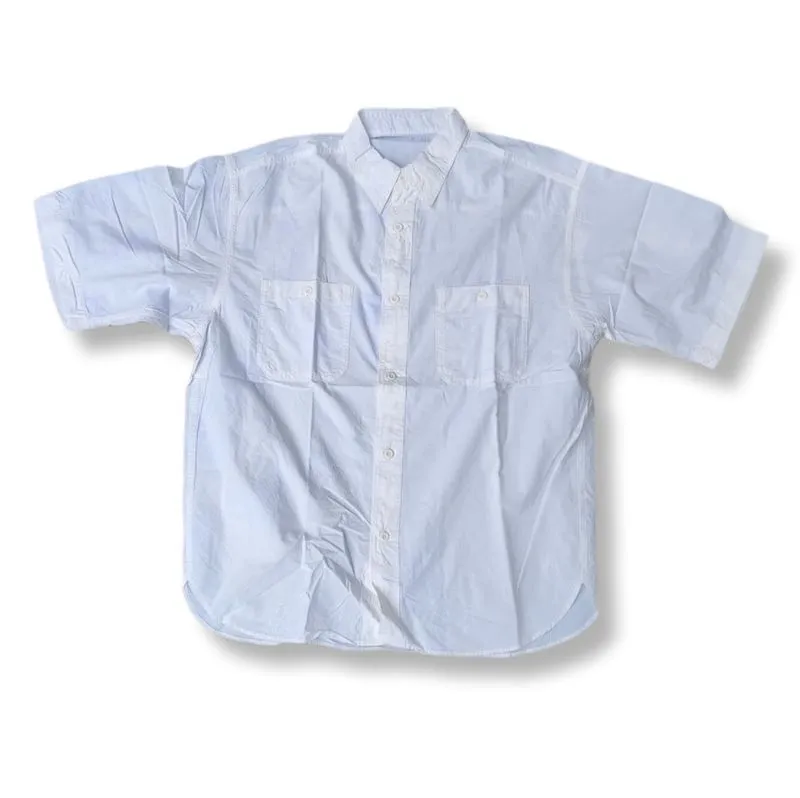 GU DOUBLE POCKET WHITE SHIRT | KEMEJA | MNZA #6 photo 1