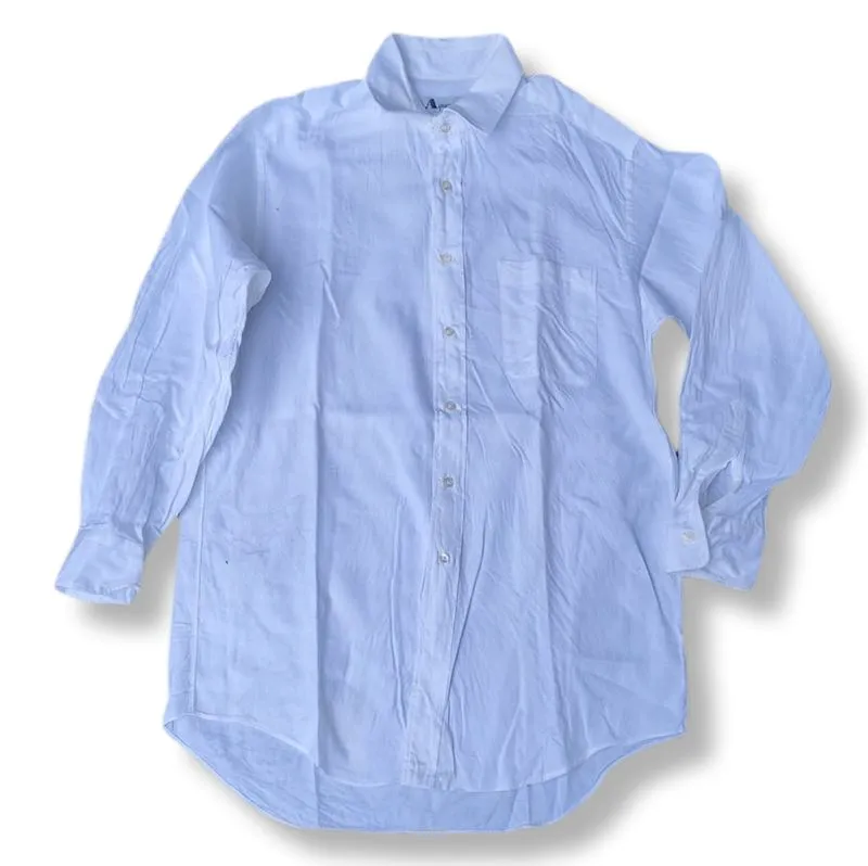 AQUASCUTUM WHITE LONG  SHIRT | KEMEJA LENGAN PANJANG | MNZA  photo 1