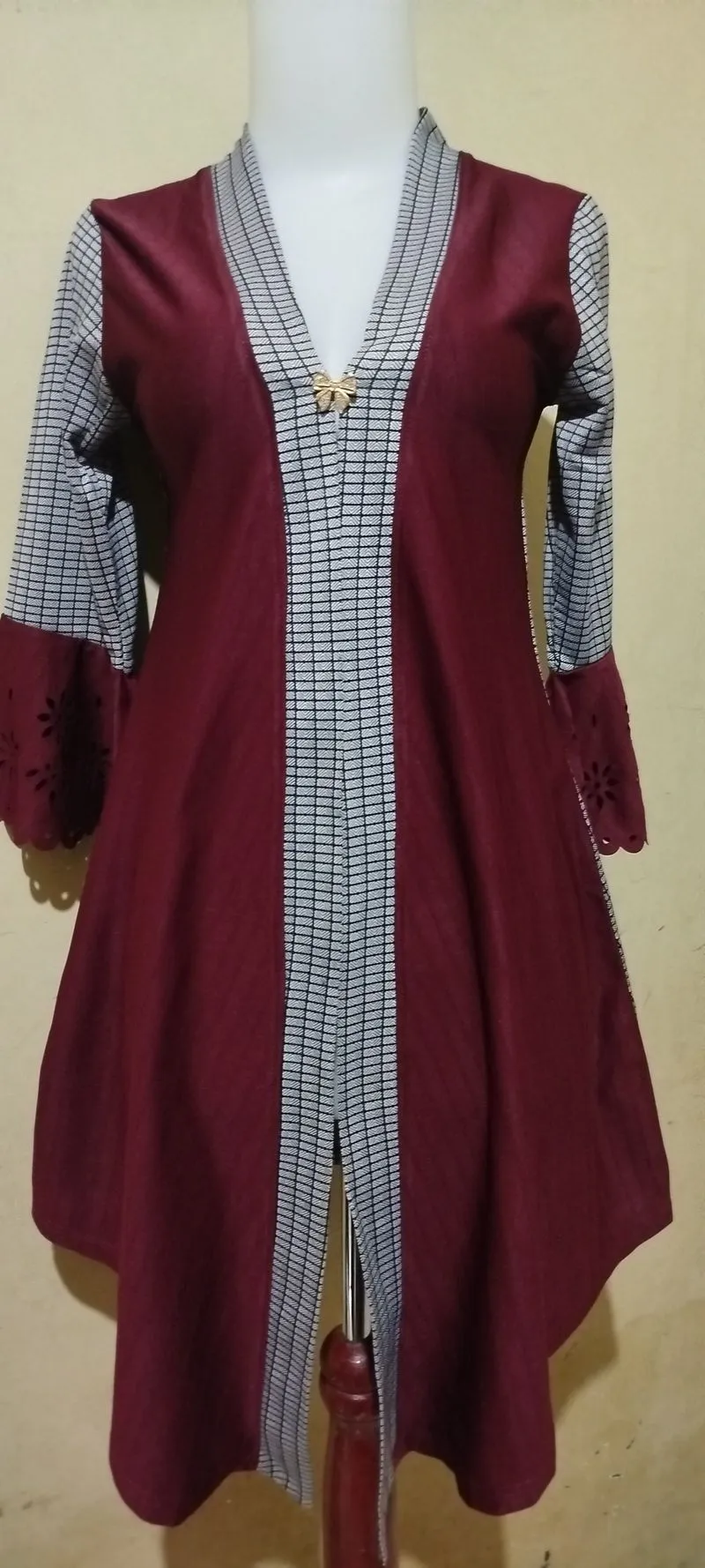 Cardigan Motif lengan 3/4 photo 1