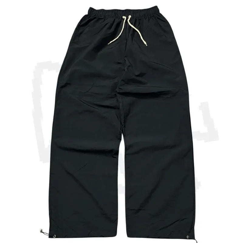 Unknown baggy nylon pants black photo 1