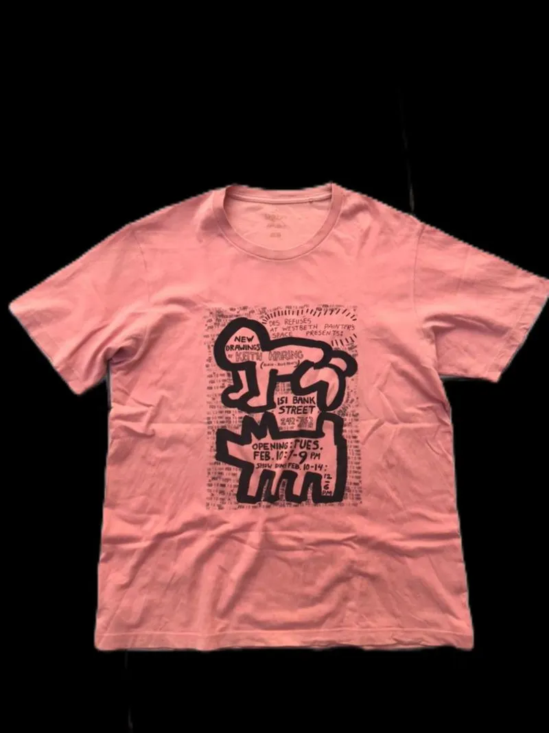 Keith Haring Pink & Black photo 1