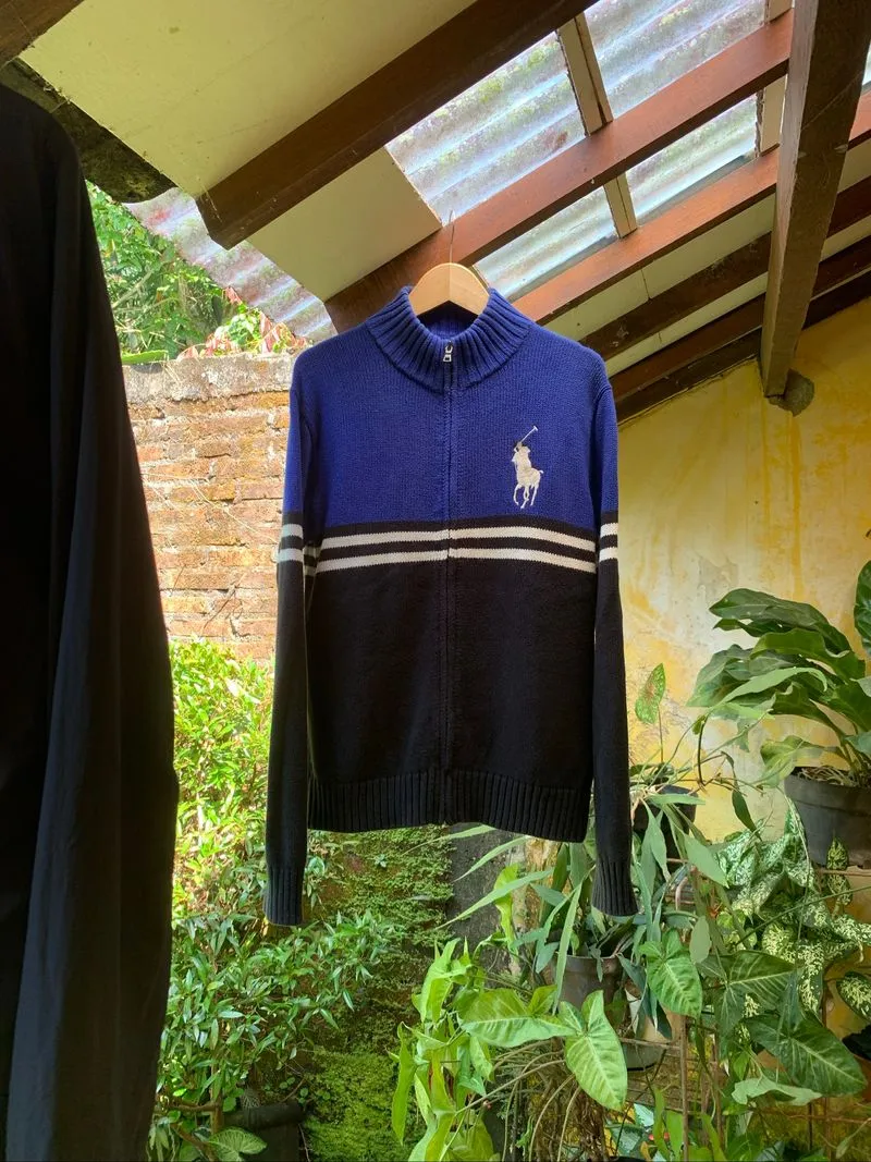 POLO RALPH LAUREN KNITWEAR JACKET TRACKTOP photo 1