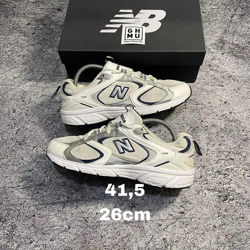 New Balance 408 White Indigo Original Verified ✅️ photo 1
