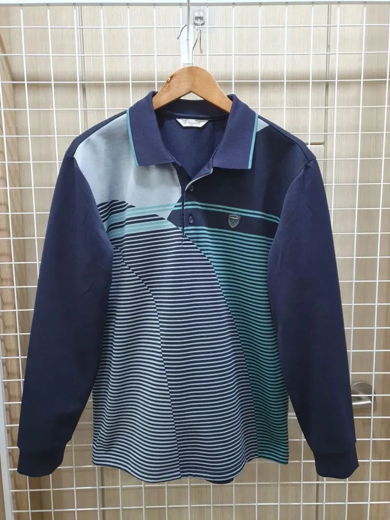 Kemeja Polo D-ISLAND lengan panjang photo 1