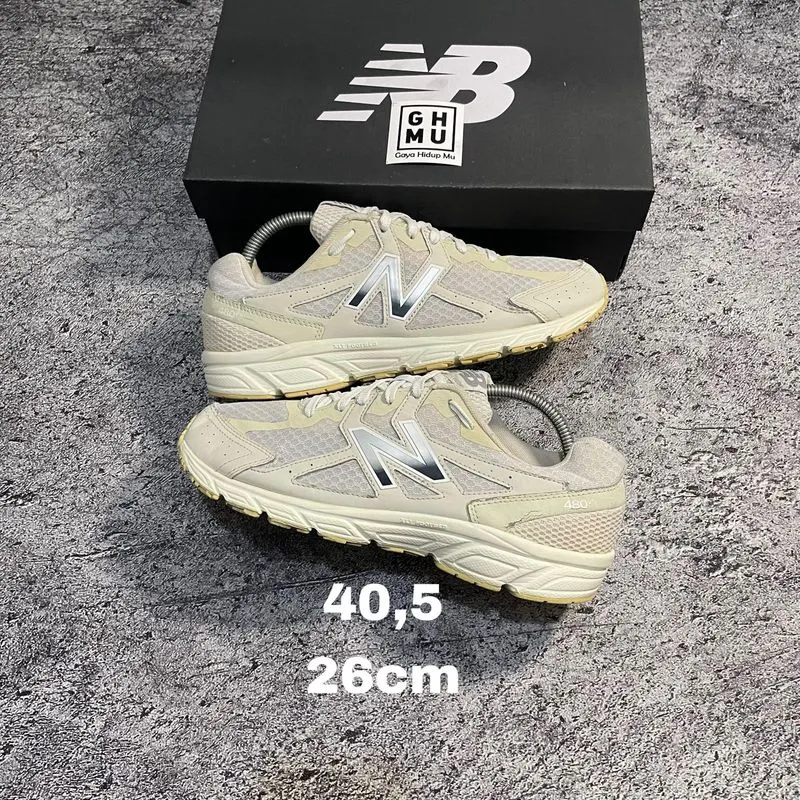 New Balance 480v5 Beige Original photo 1