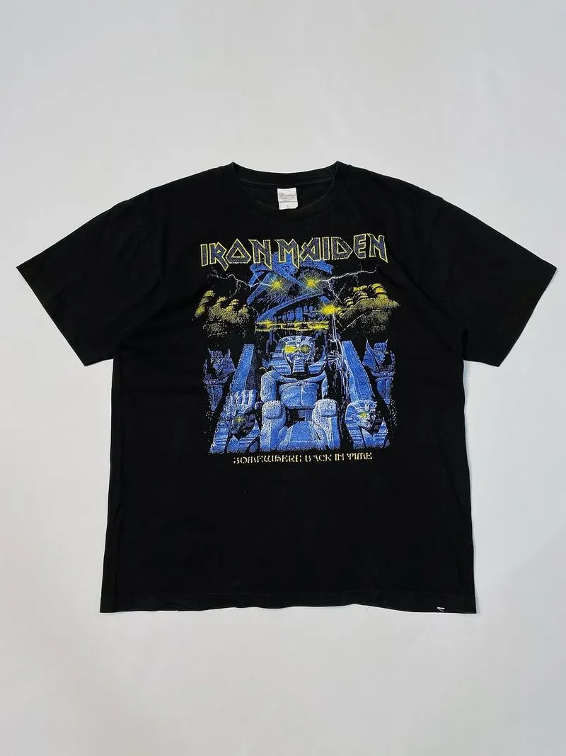 IRON MAIDEN - BACK IN TIME MUMMY T-SHIRT | KAOS BAND | SKL 1 photo 1