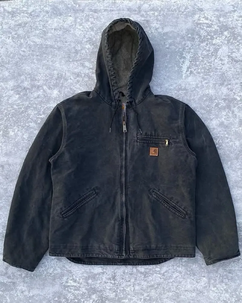 Carhartt J141 Sierra Jacket Sherpa Lined Sandstone. photo 1