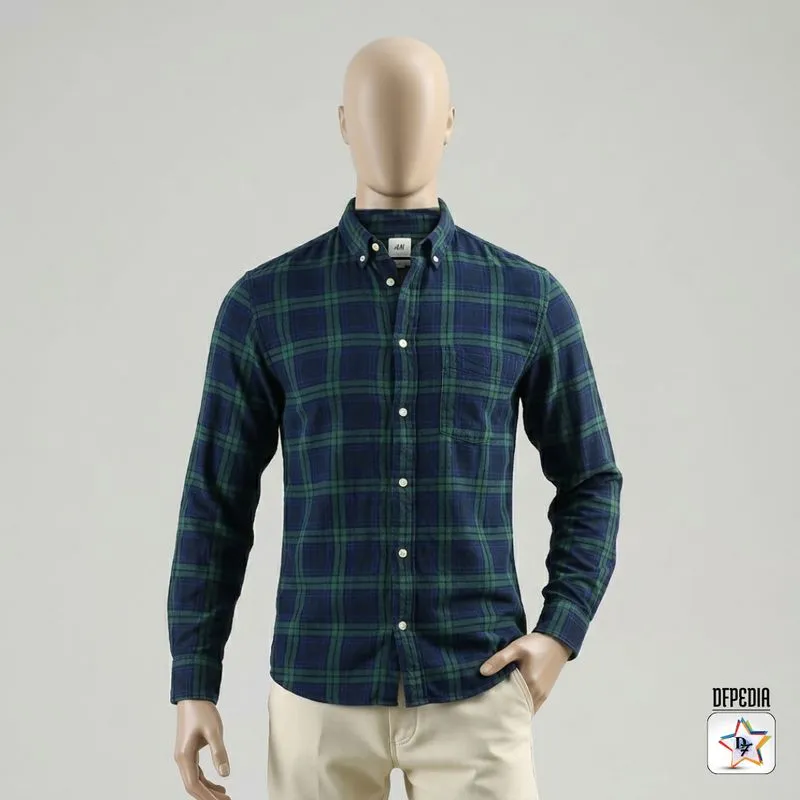 Kemeja Flannel HnM photo 1