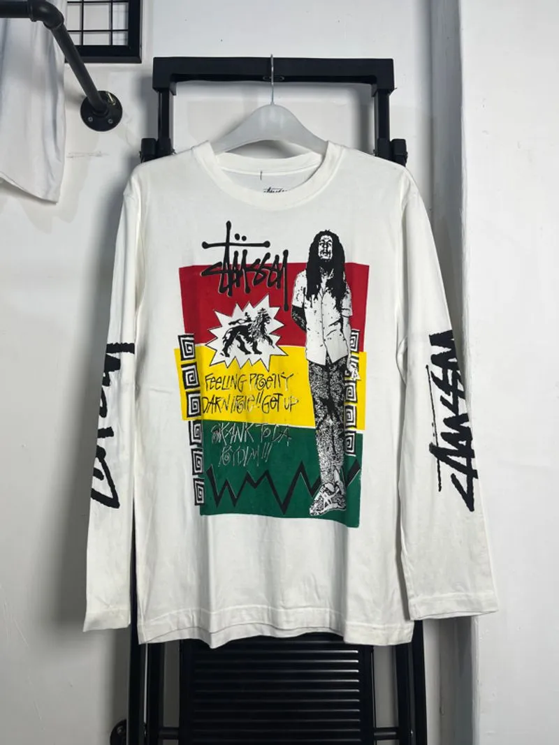 Longsleeve Stussy x Bob marley  photo 1