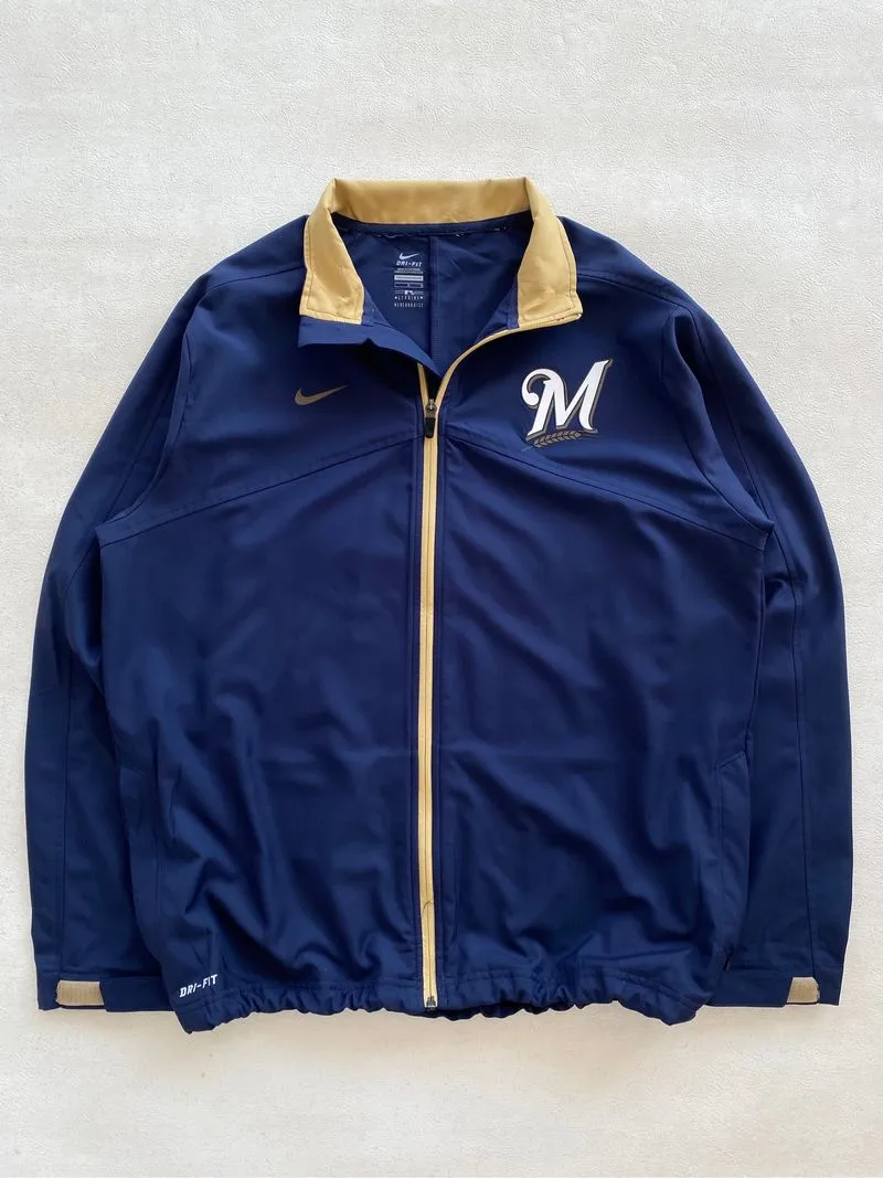 NIKE - MILWAUKEE BREWERS JACKET DRI-FIT photo 1