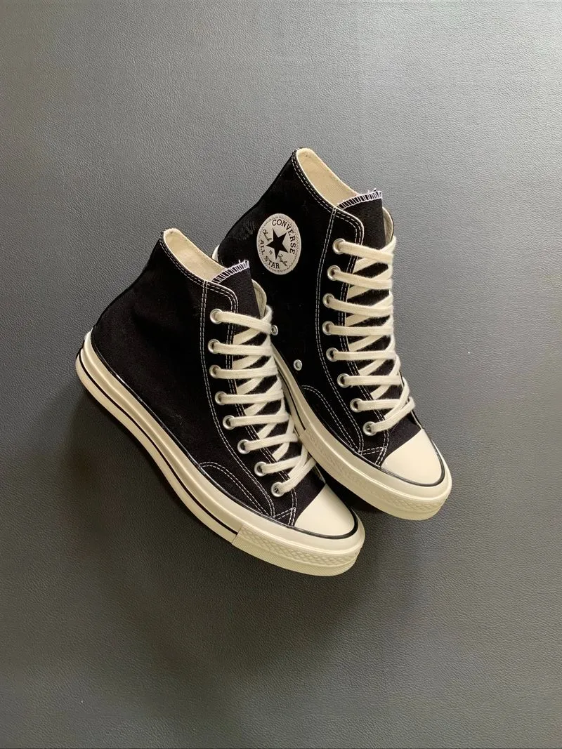 Converse Chuck 70s High Black White photo 1