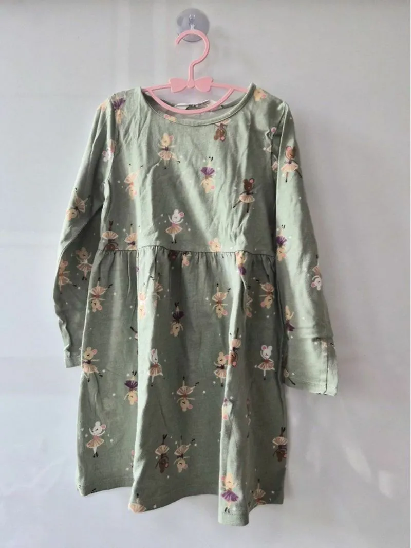 Dress Anak H&M Ballerina Mice Printed

 photo 1
