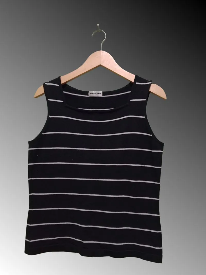 Casual Crop top Wanita white black photo 1