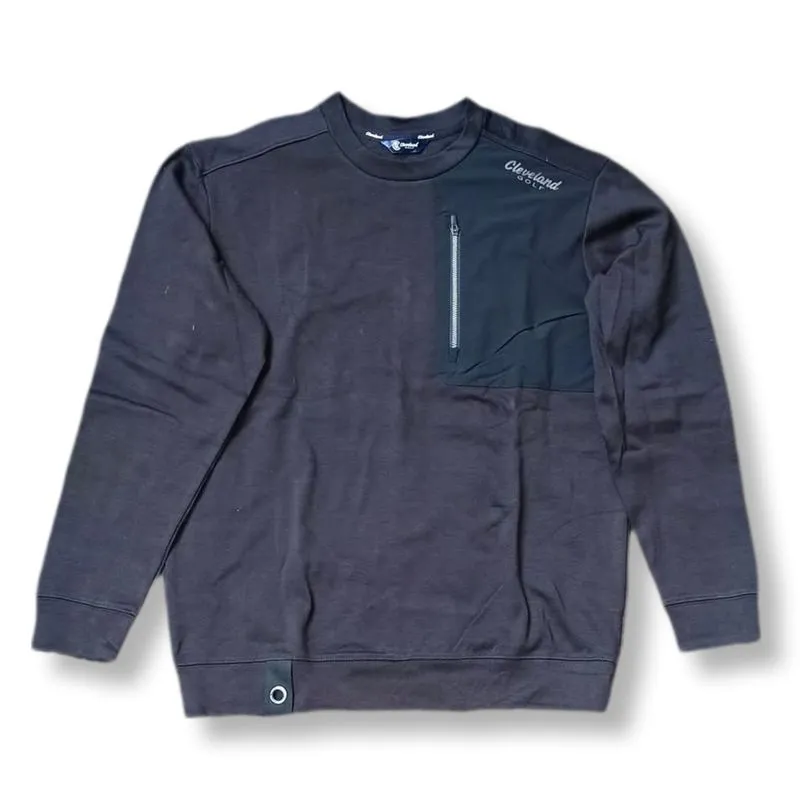 CLEVELAND GOLF BLACK CREWNECK | SWEATER | OUTERWEAR | KDU photo 1