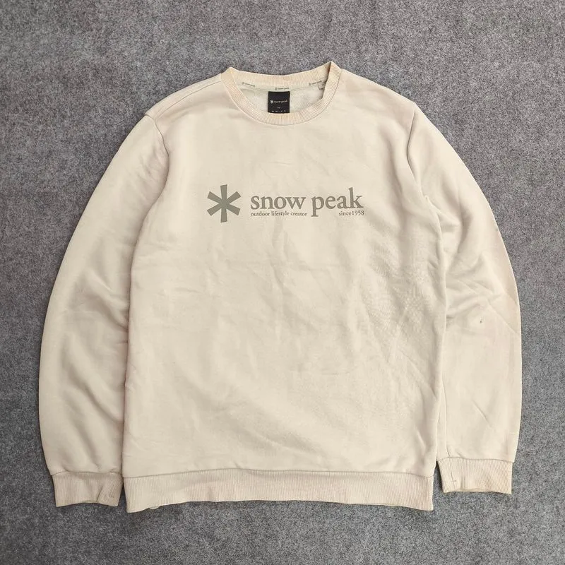 (free kaos) snow peak sweatshirt crewneck  photo 1