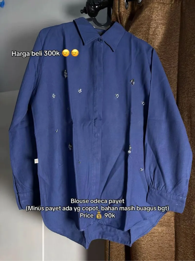 Odeca denim shirt  photo 1
