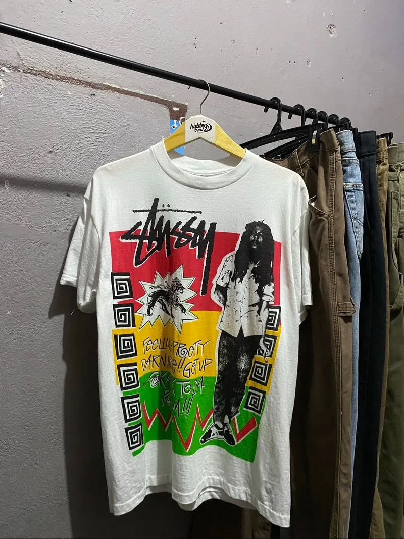 T-shirt stusy bootleg Tag onieta photo 1