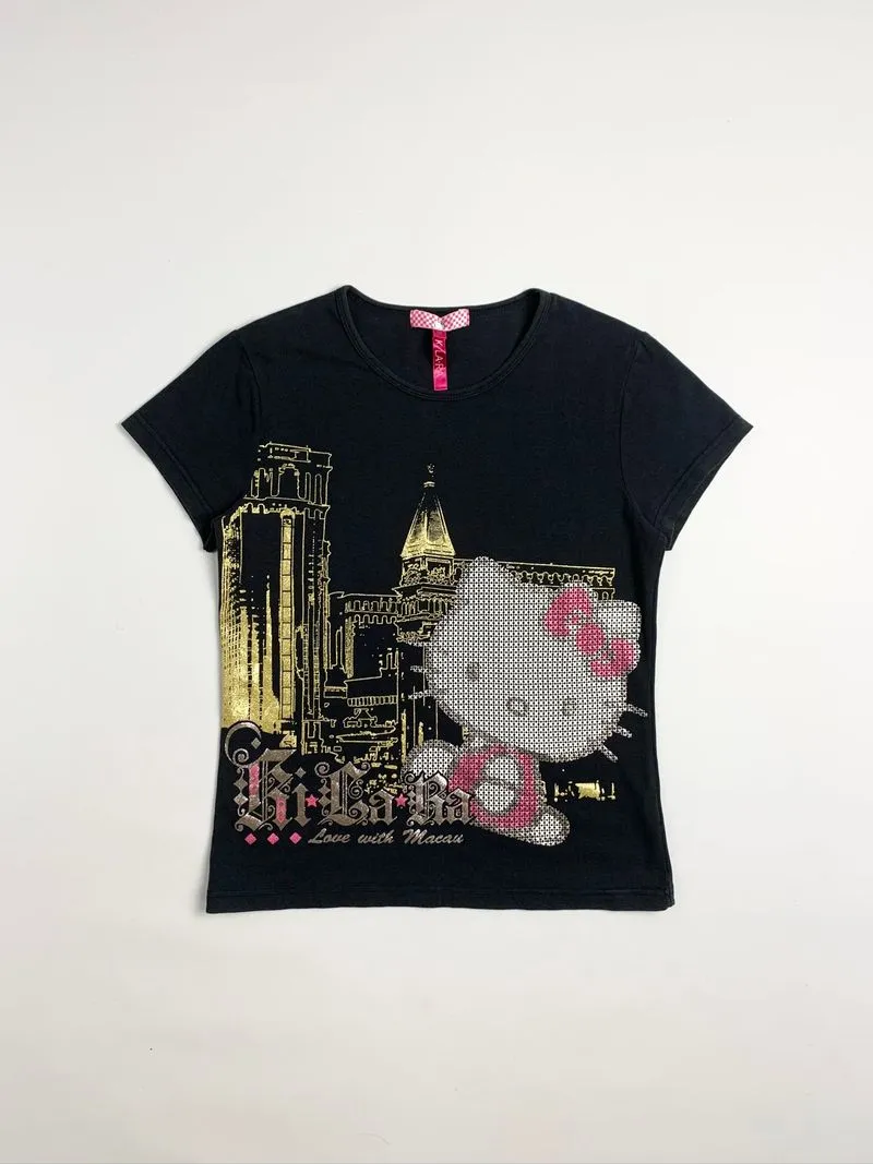 Y2k KI.LA.RA Tee Hello Kitty Sanrio photo 1