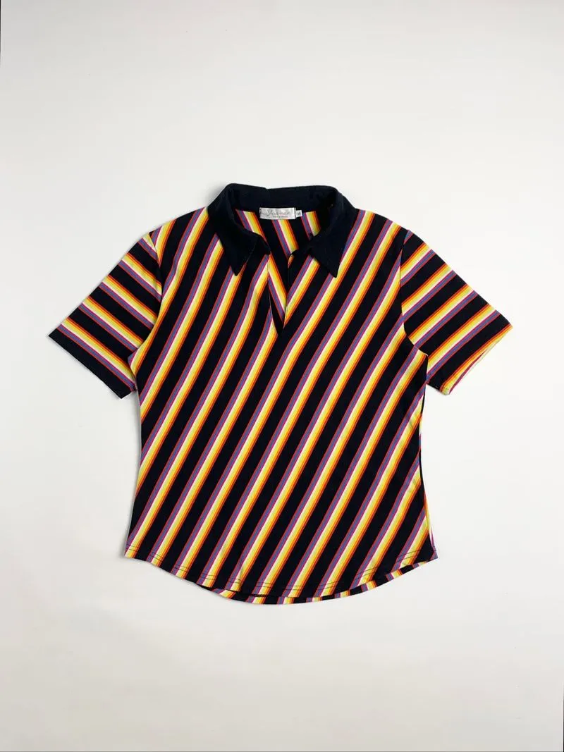 Y2k Yasiner Shirts Multicolor Stripe photo 1