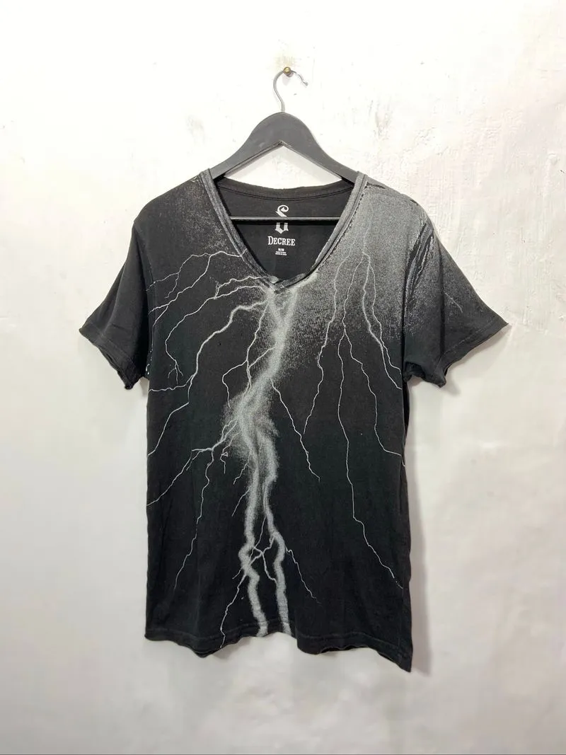 Decree Gothic Style Y2K Tshirt Unisex Black  photo 1