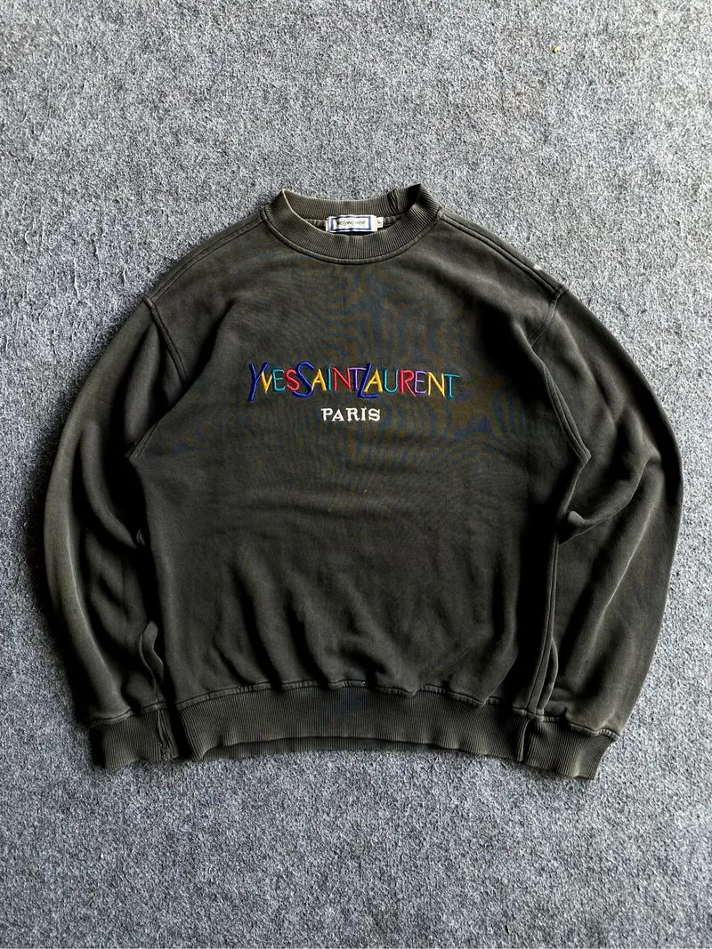 Ysl vintage crewneck rare photo 1