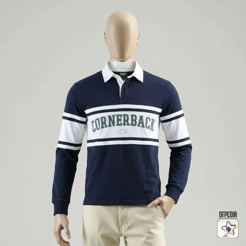 Kaos Polo Shirt SPAO Rugby Polo Shirt Longsleeve photo 1