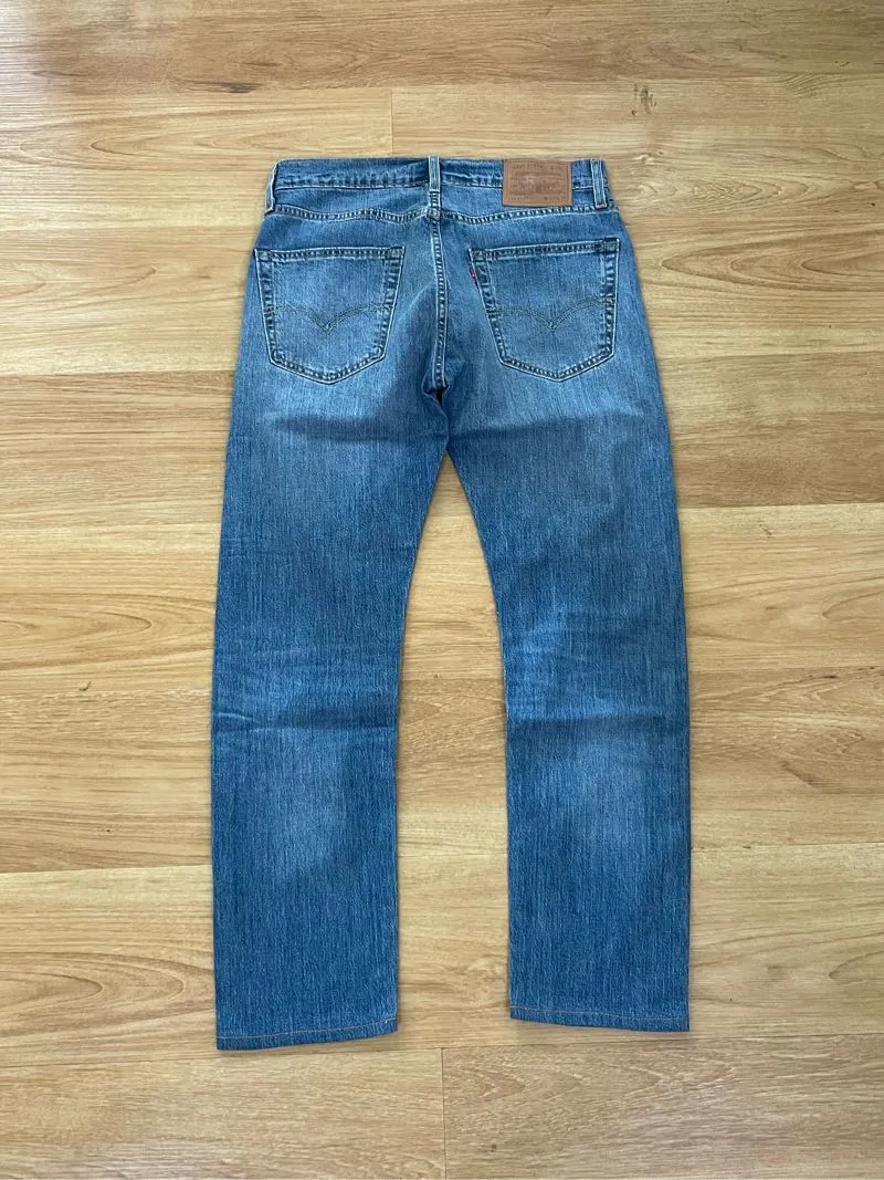 Levi’s 502 Big “E” Blue Jeans photo 1
