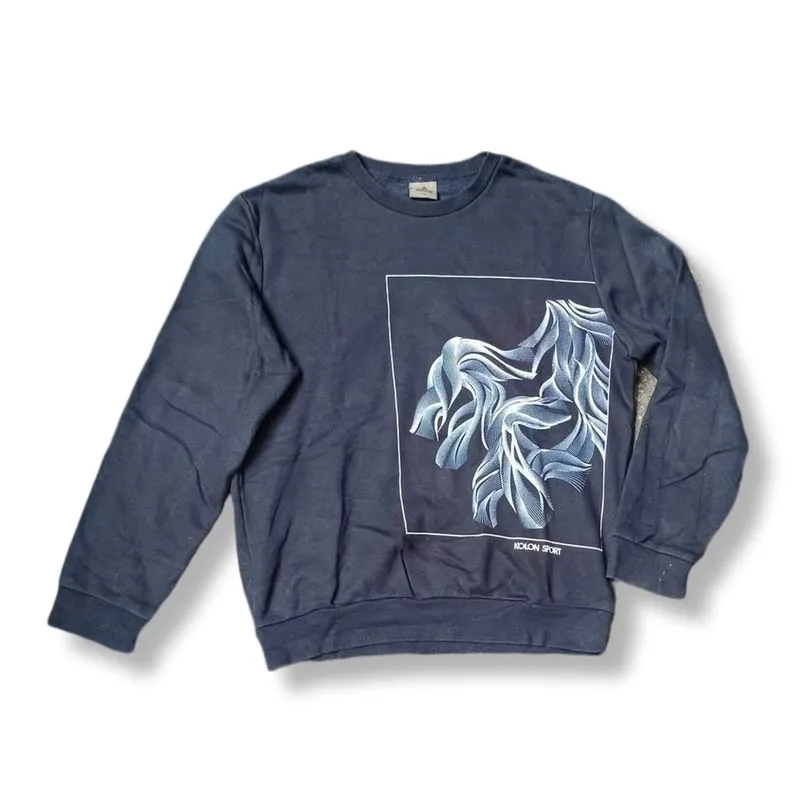 KOLON SPORT BLACK CREWNECK | SWEATER | OUTERWEAR | KDU photo 1