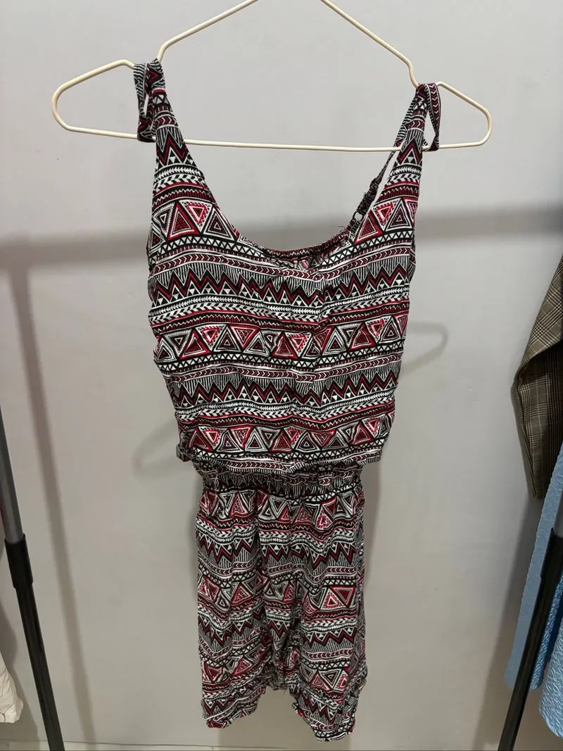 JUMSUIT TANKTOP MOTIF TRIBAL WANITA photo 1