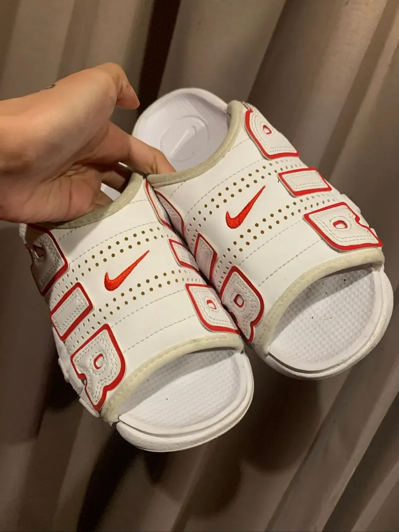 sandal slides nike air more uptempo photo 1