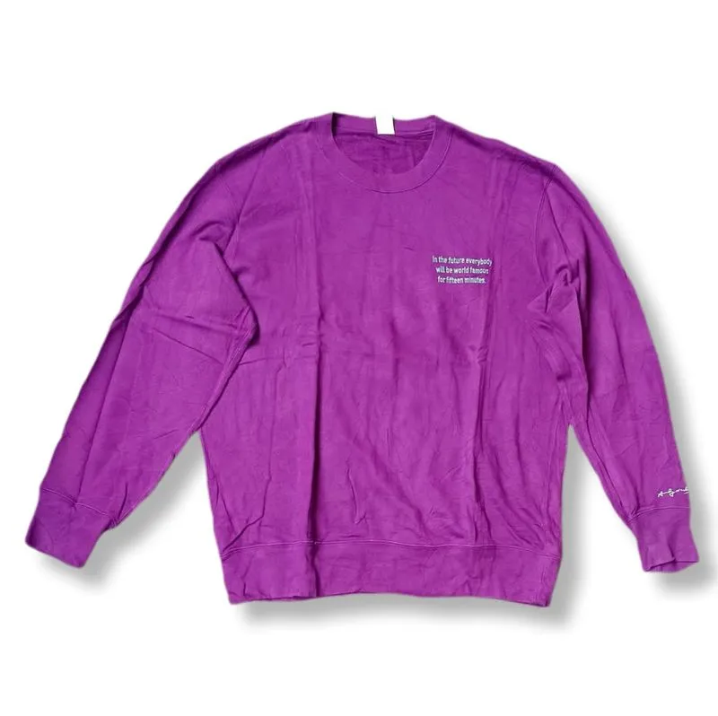 UNIQLO x ANDY WARHOL CREWNECK | SWEATER | OUTERWEAR | KDU photo 1