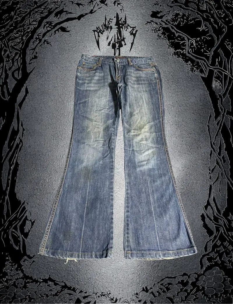 ✮ Vintage Flare Jeans Lowwaist Blue ✮ photo 1