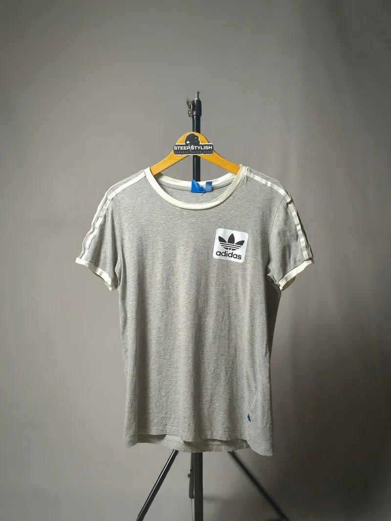 T-shirt adidas/kaos adidas ringer grey photo 1