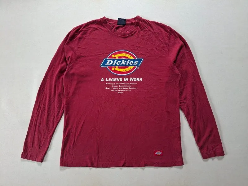 KAOS LONGSLEEVE DICKIES ORIGINAL 100% photo 1