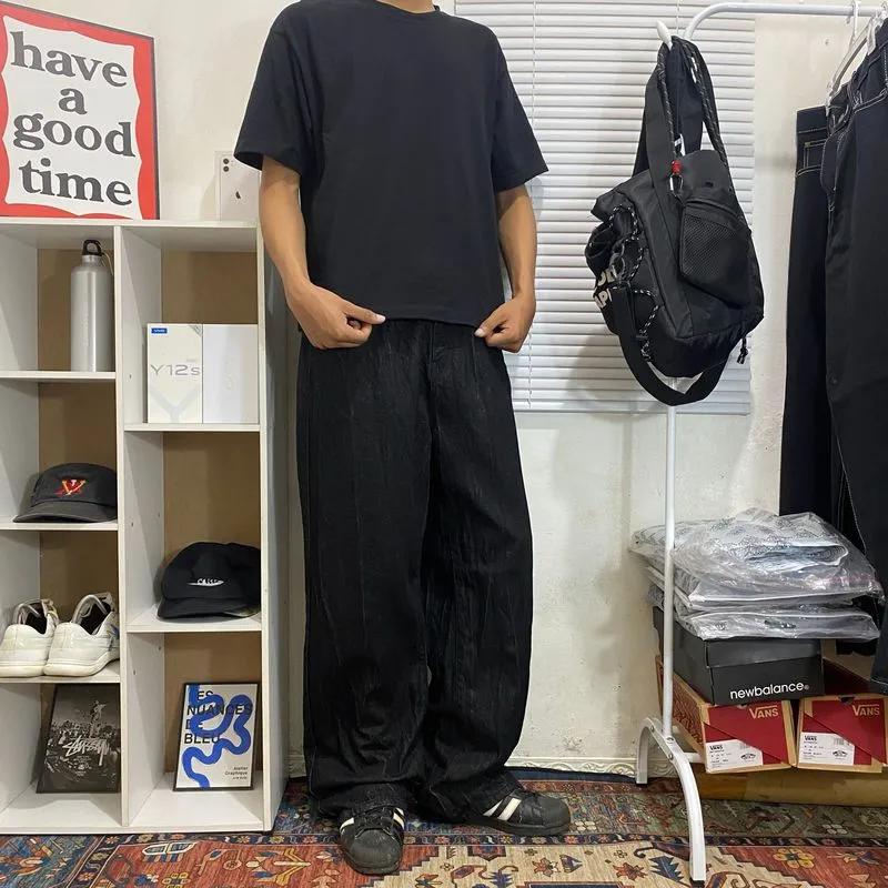 BAGGY JEANS BLACK photo 1
