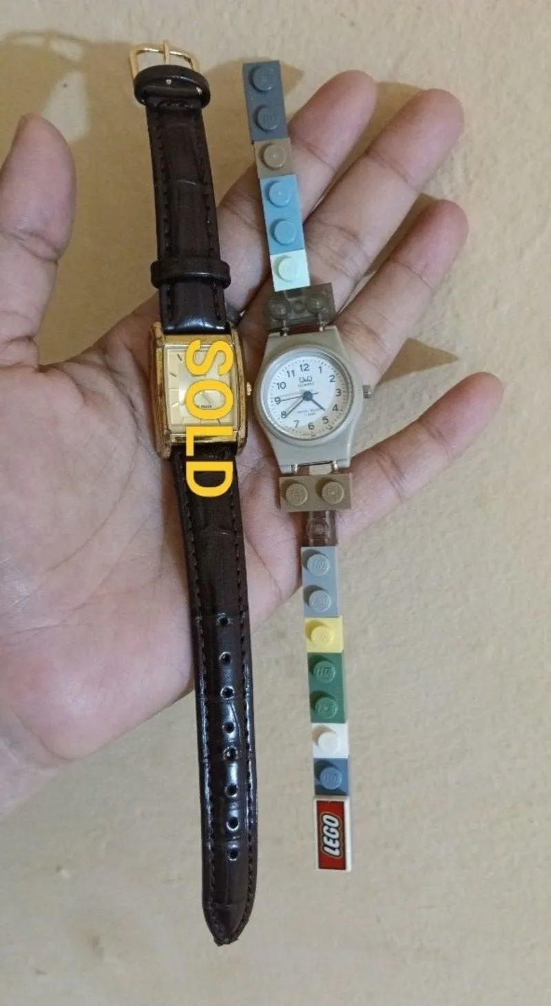 Jam tangan QnQ_jam tangan leggo_strap jam leggo_jam tangan u photo 1
