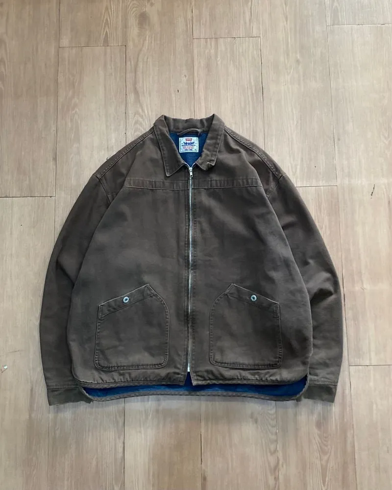 VINTAGE 1990s LEVI STRAUSS BLANKED WORKJAKET photo 1
