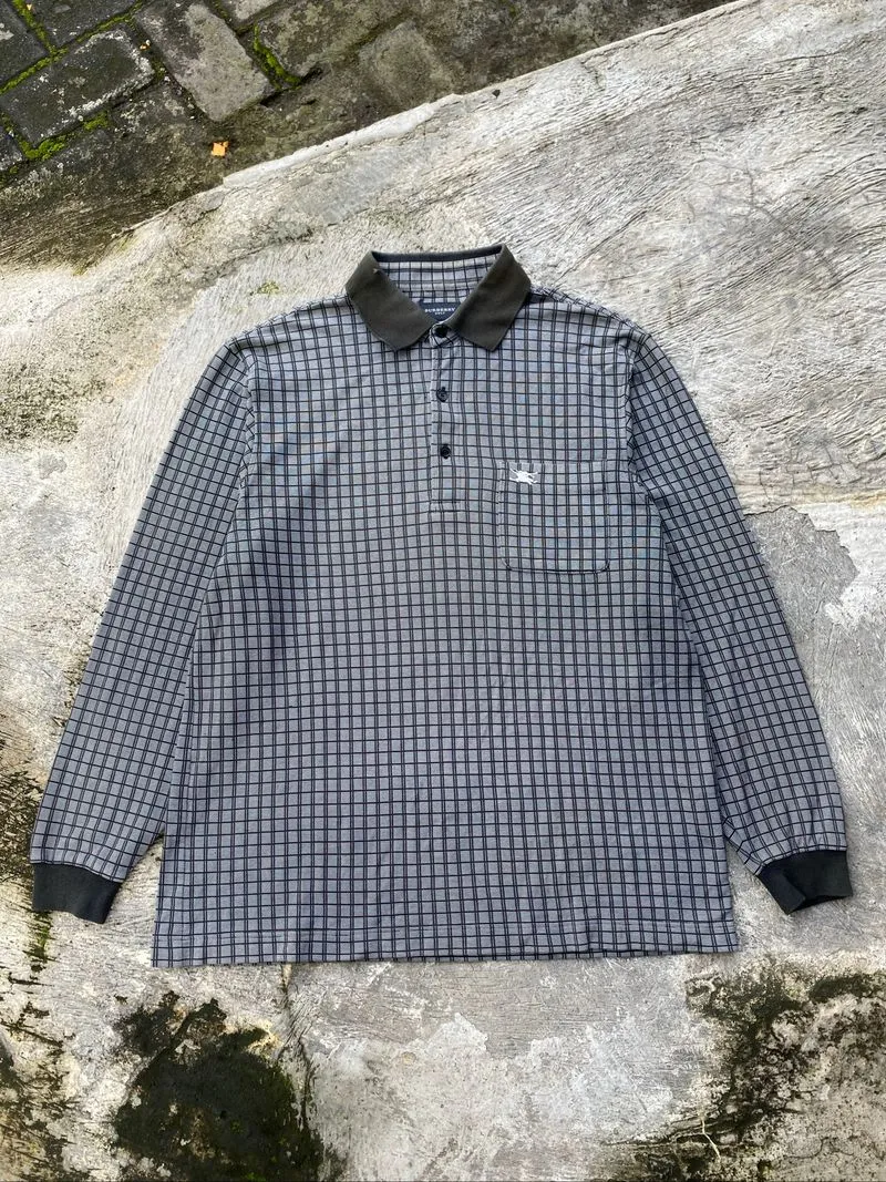 Vintage Rugby Polo Shirt Burberry Golf  photo 1
