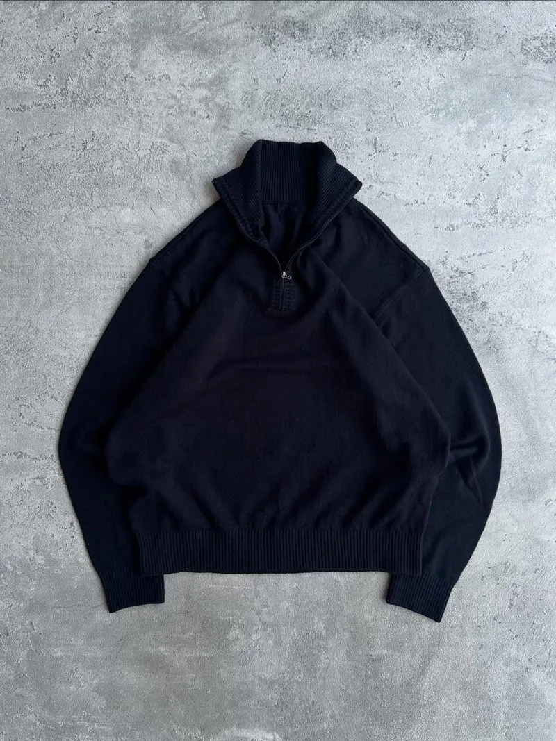 Unknown knitwear basic half zipper sweater photo 1