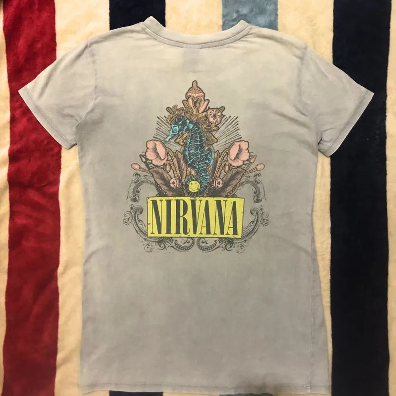 Nirvana Faded Grey T-Shirt photo 1