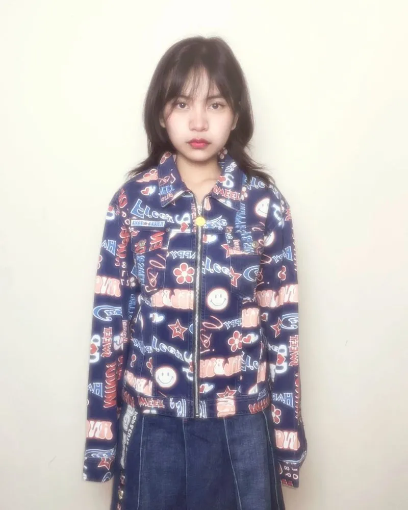 Vintage Angel Blue Japan "Nakamura-kun" Denim Jacket  photo 1