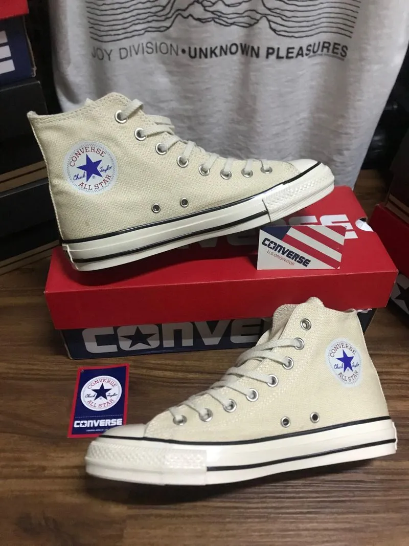 Converse HI off white hemp photo 1