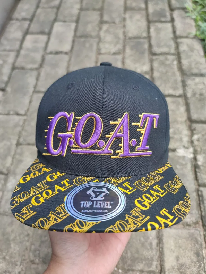Topi Snapback Lakers GOAT Kobe Bryan photo 1