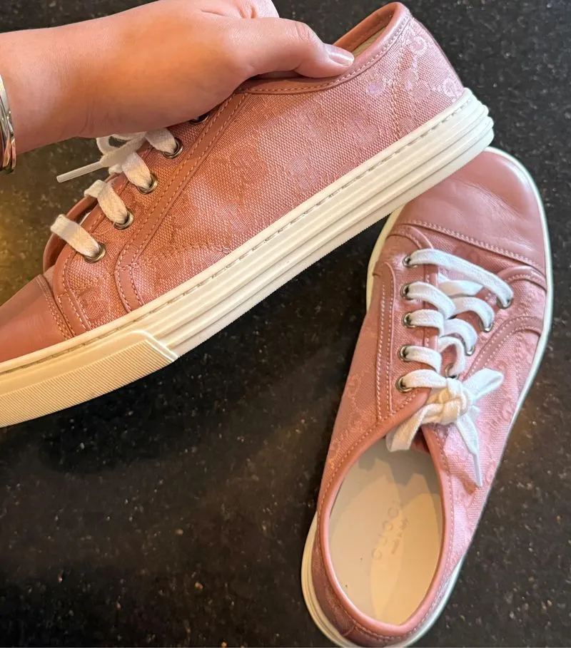 Gucci GG Low Soft pink   photo 1