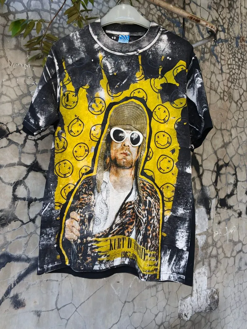 Bootleg kaos kurt cobain mosquitohead  photo 1