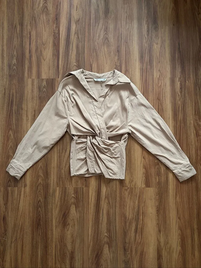 Zara Twisted Shirt photo 1